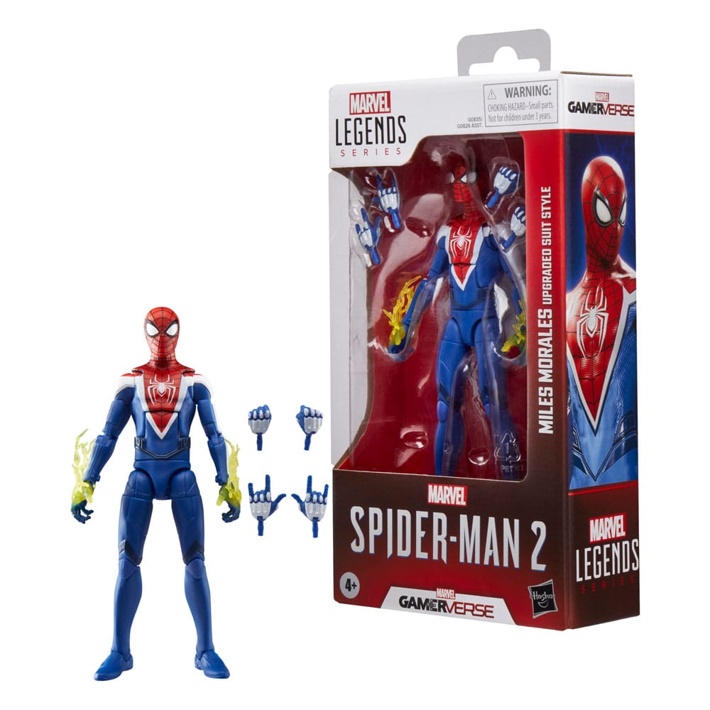 Hasbro Marvel Legends Miles Morales Upgraded Suit Gamerverse Figure in Malta | LAB7