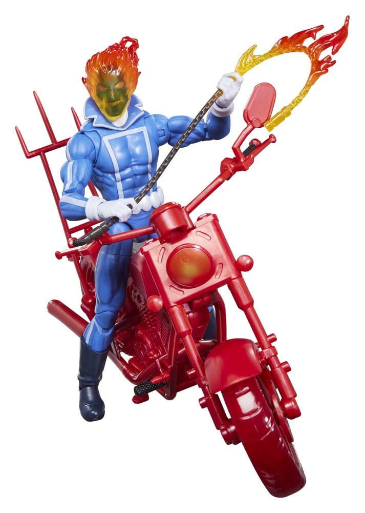 Hasbro Marvel Legends Series Ghost Rider (Johnny Blaze) with Motorcycle Action Figure – 15 cm in Malta | LAB7