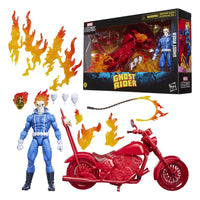 Hasbro Marvel Legends Series Ghost Rider (Johnny Blaze) with Motorcycle Action Figure – 15 cm in Malta | LAB7