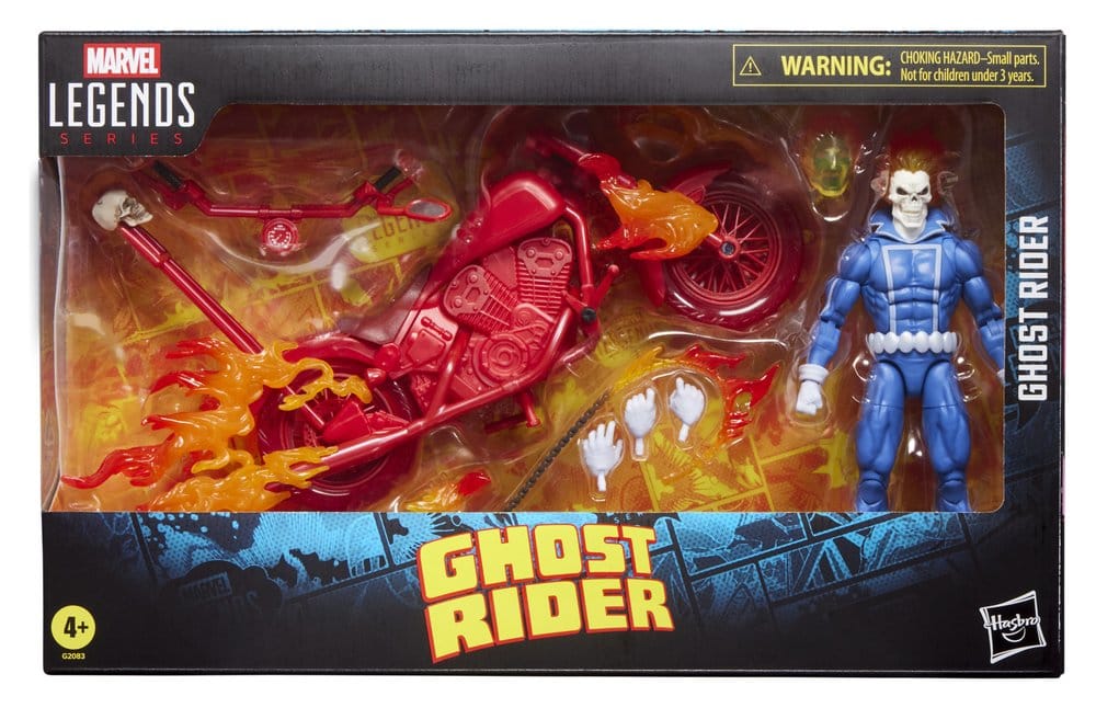 Hasbro Marvel Legends Series Ghost Rider (Johnny Blaze) with Motorcycle Action Figure – 15 cm in Malta | LAB7