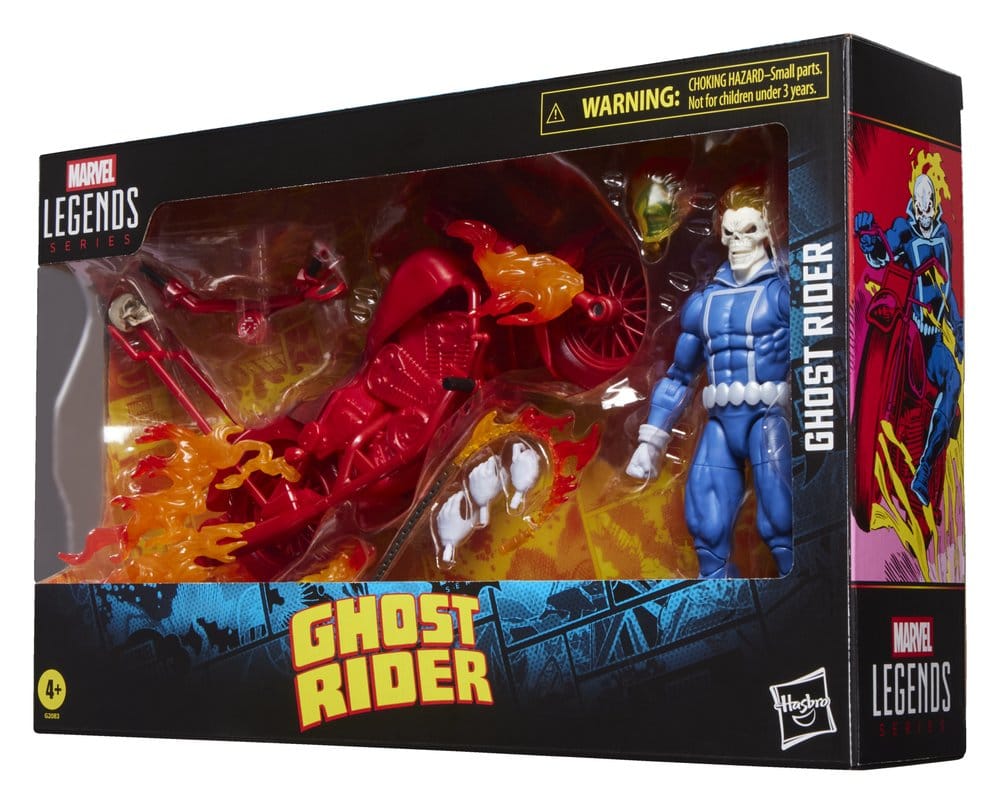 Hasbro Marvel Legends Series Ghost Rider (Johnny Blaze) with Motorcycle Action Figure – 15 cm in Malta | LAB7