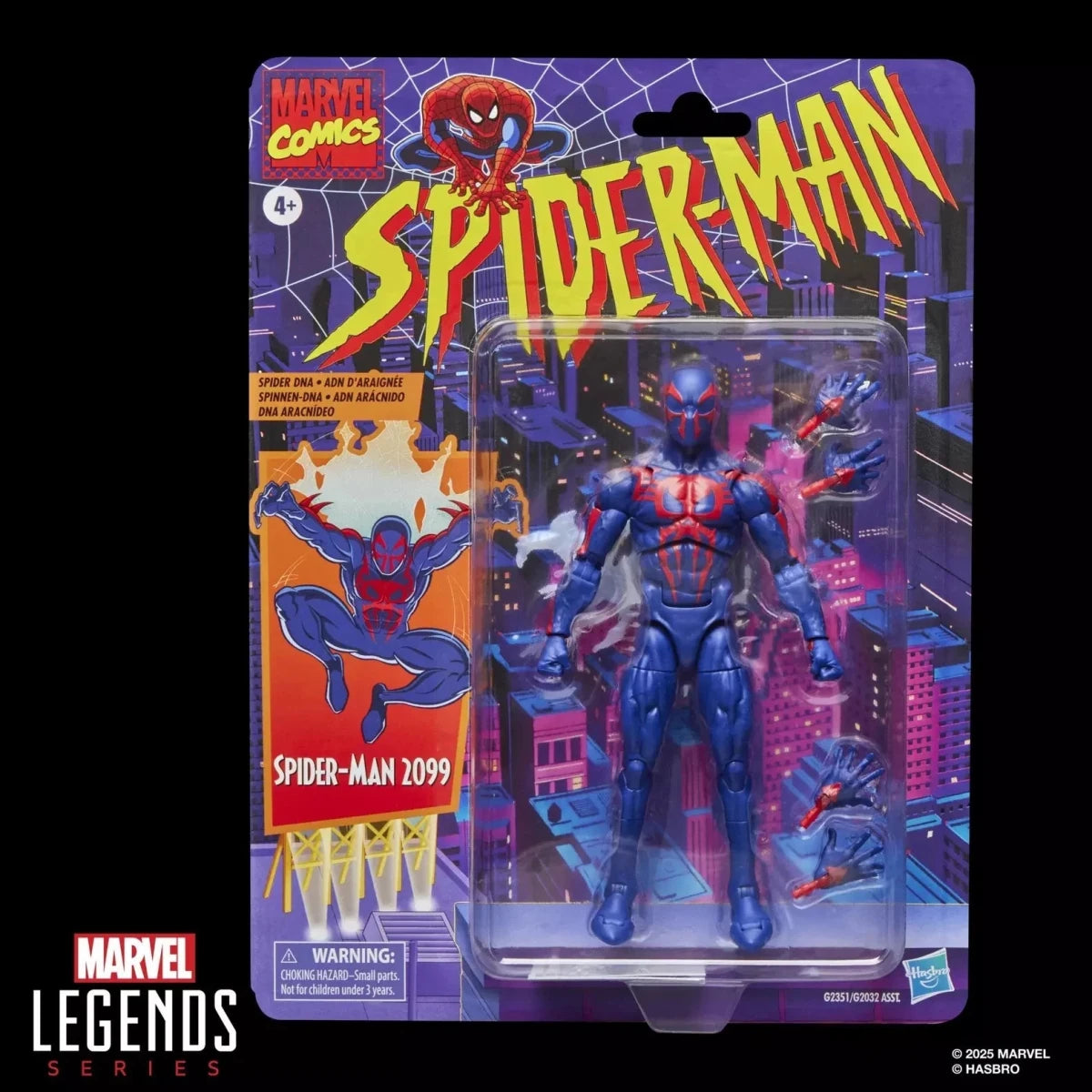 Hasbro Marvel Legends Spider - Man 2099 15cm by LAB7 Malta, Europe