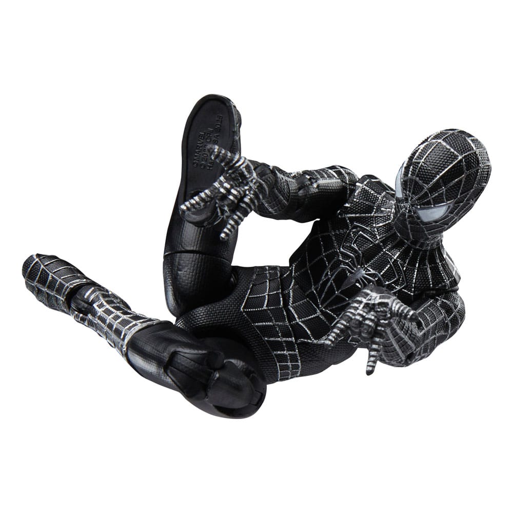 Marvel Legends Spider - Man 3 Black Suit Action Figure 15 cm by LAB7 Malta, Europe