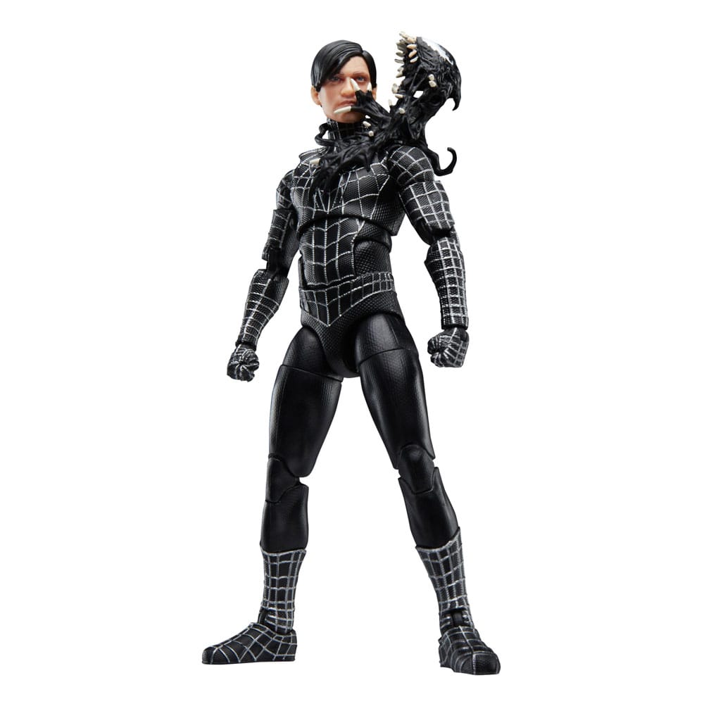 Marvel Legends Spider - Man 3 Black Suit Action Figure 15 cm by LAB7 Malta, Europe
