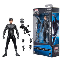 Marvel Legends Spider - Man 3 Black Suit Action Figure 15 cm by LAB7 Malta, Europe