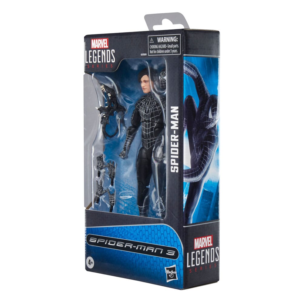 Hasbro Marvel Legends Spider-Man 3 Black Suit Action Figure 15 cm in Malta | LAB7