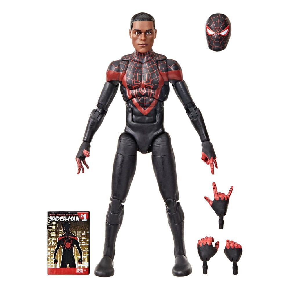 Hasbro Marvel Legends Ultimate Miles Morales Spider-Man Action Figure 15cm