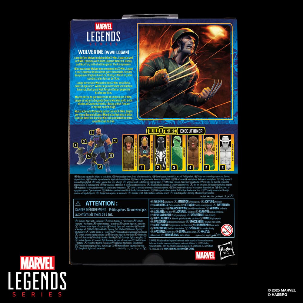 Hasbro Marvel Legends – Wolverine (WWII Logan) Action Figure 15 cm in Malta | LAB7