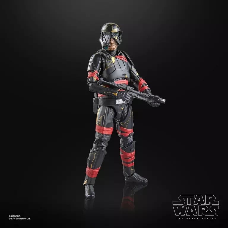 Hasbro Star Wars Ahsoka Night Trooper Black Series 15cm Figure in Malta | LAB7