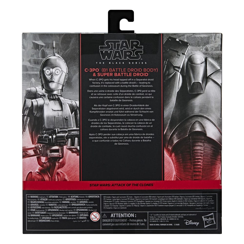 Hasbro Star Wars Black Series C-3PO & Battle Droid 2-Pack in Malta | LAB7