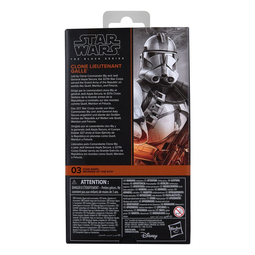 Hasbro Star Wars Black Series Clone Lieutenant Galle Figure in Malta | LAB7