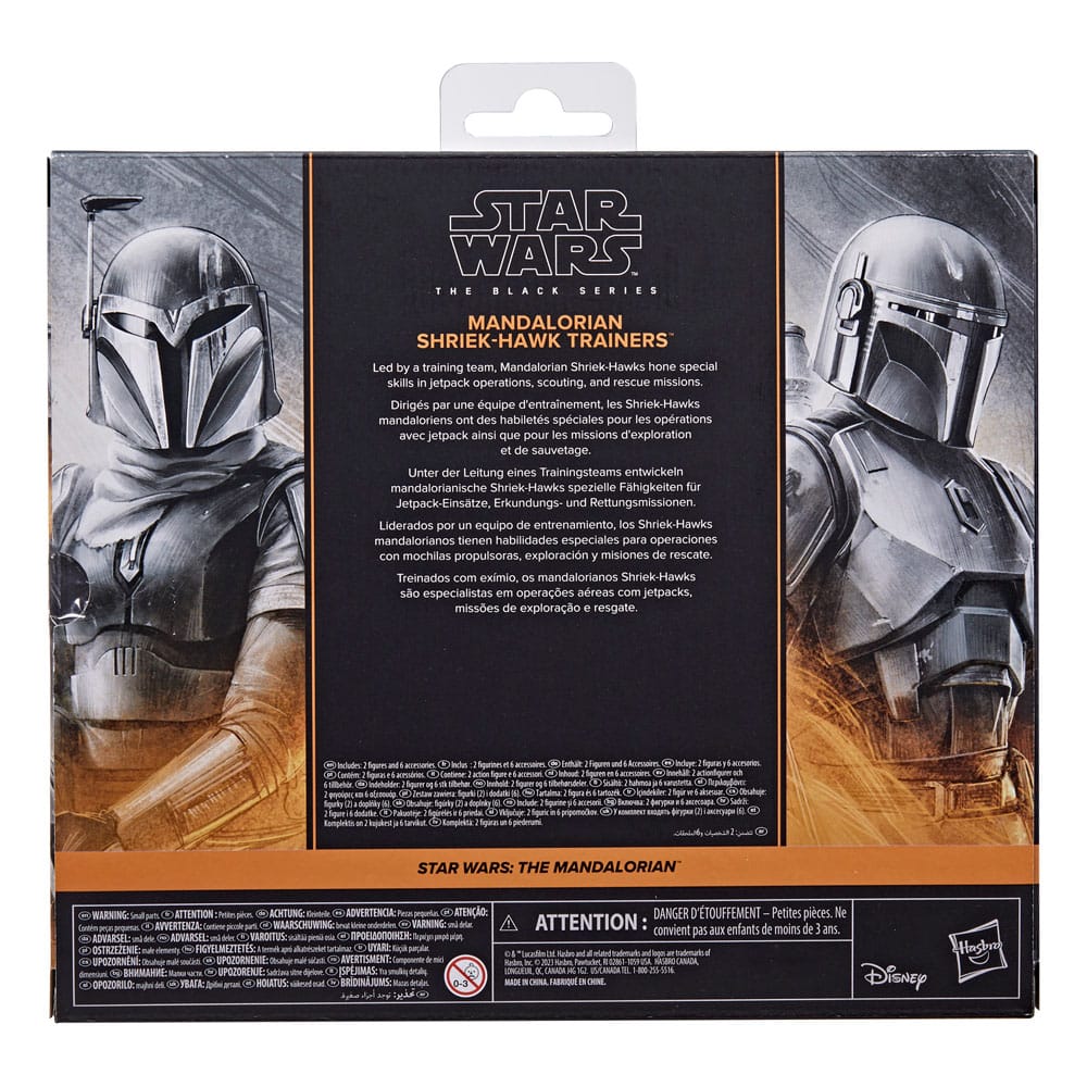Hasbro Star Wars Black Series Mandalorian Shriek-Hawk Trainers 2-Pack in Malta | LAB7