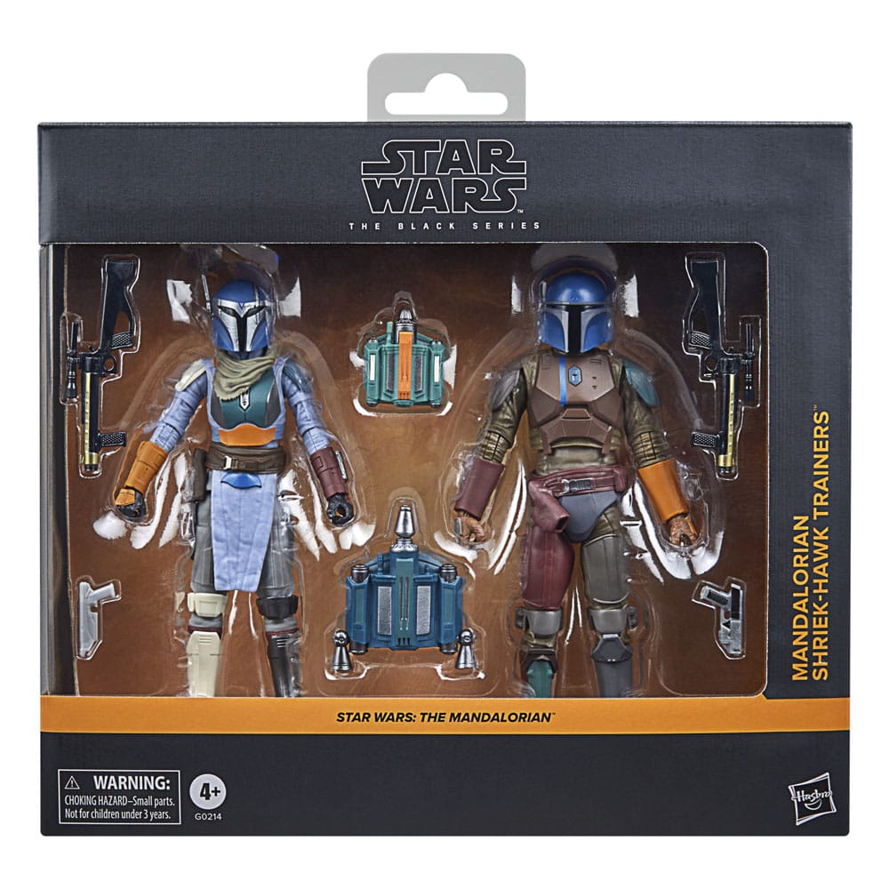 Hasbro Star Wars Black Series Mandalorian Shriek-Hawk Trainers 2-Pack in Malta | LAB7