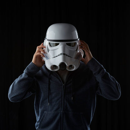 Hasbro - Star Wars Black Series Rogue One Stormtrooper Electronic Helmet