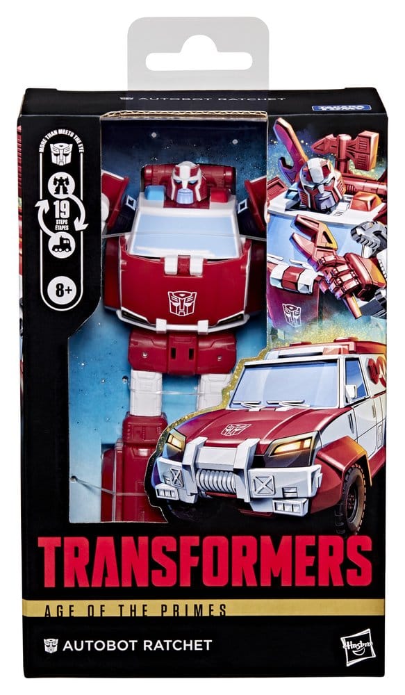 Hasbro Transformers Age of the Primes Deluxe Class Autobot Ratchet Action Figure (15 cm) in Malta | LAB7