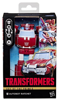 Hasbro Transformers Age of the Primes Deluxe Class Autobot Ratchet Action Figure (15 cm) in Malta | LAB7