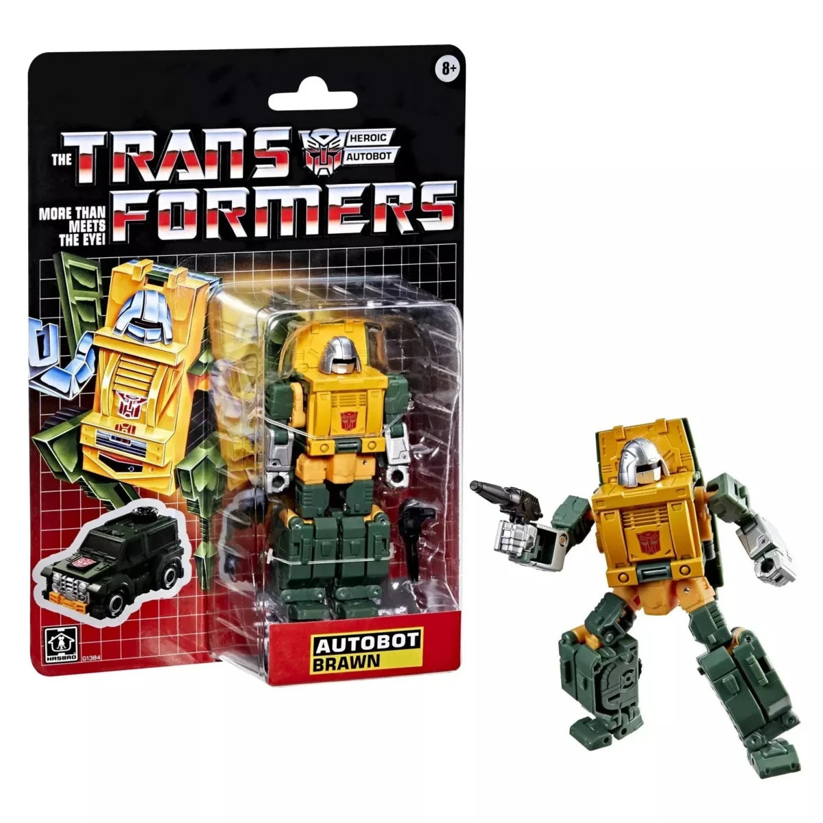 Hasbro Transformers Retro G1 Autobot Brawn in Malta | LAB7