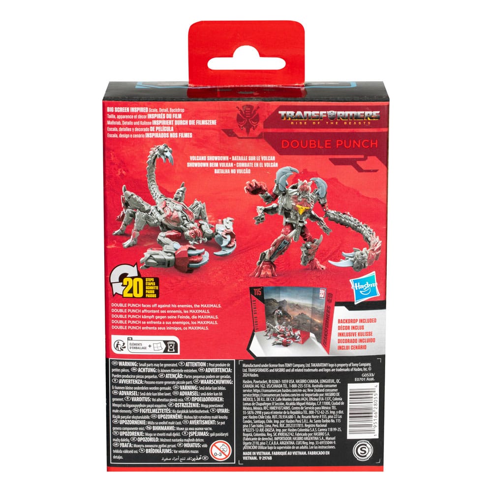 Hasbro Transformers: Rise of the Beasts – Studio Series Deluxe Double Punch Figure 11cm in Malta | LAB7