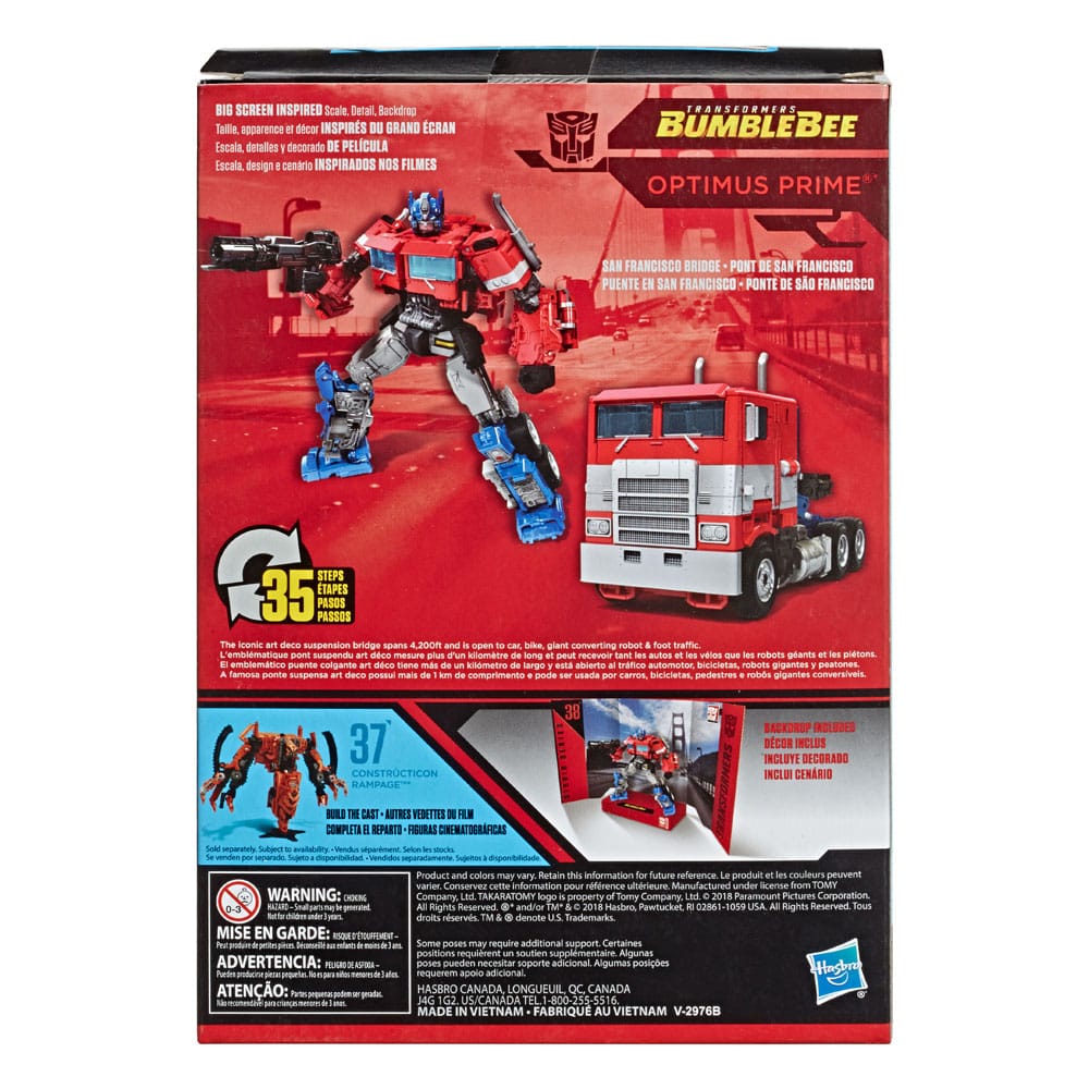 Hasbro Transformers Studio Series Voyager Class Optimus Prime 17 cm – Bumblebee Movie in Malta | LAB7
