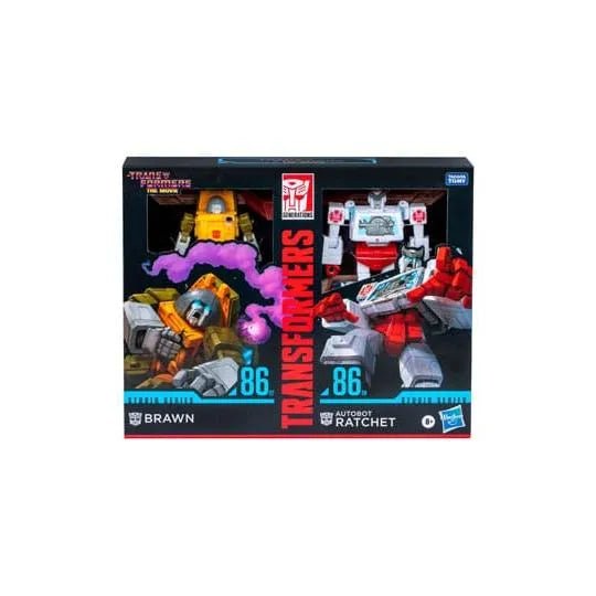 Transformers: The Movie Studio Series Deluxe Class 2 - Pack Brawn & Autobot Ratchet Action Figures by LAB7 Malta, Europe