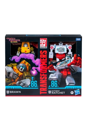 Transformers: The Movie Studio Series Deluxe Class 2 - Pack Brawn & Autobot Ratchet Action Figures by LAB7 Malta, Europe