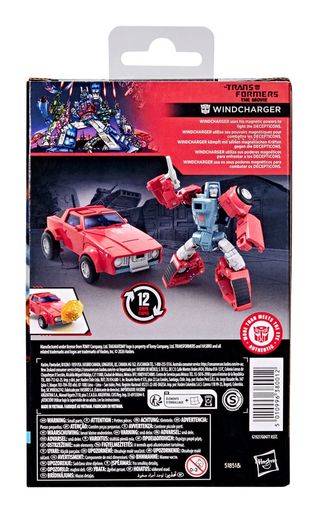 Hasbro Transformers: The Movie Studio Series Deluxe Class Windcharger Action Figure (11 cm)
