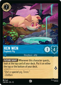 Hen Wen - Prophetic Pig (138/204) (Whispers in the Well) in Malta | LAB7