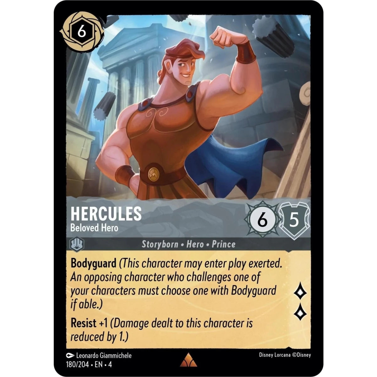 Hercules - Beloved Hero (180/204) (Ursula's Return) in Malta | LAB7