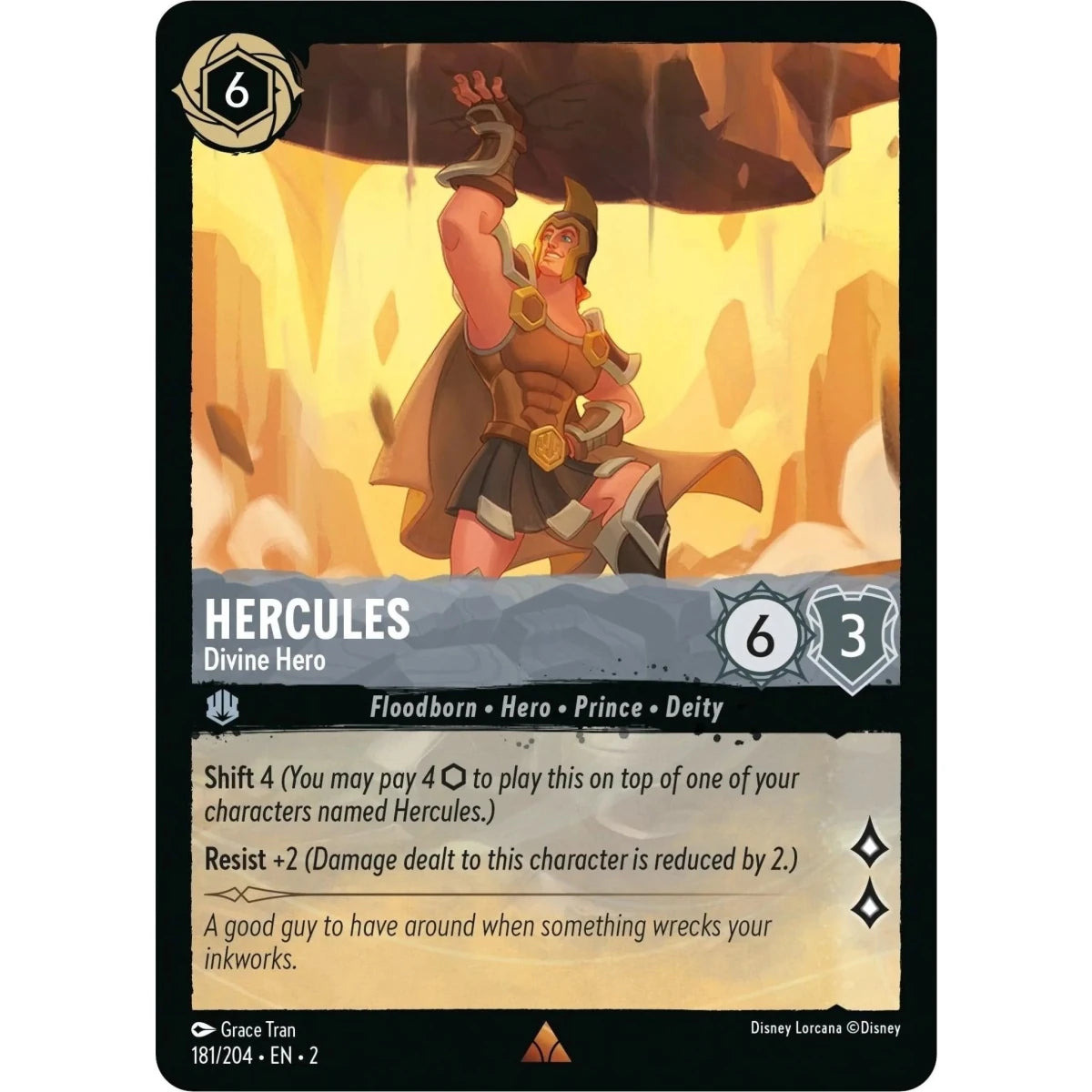 Hercules - Divine Hero (181/204) (Rise of the Floodborn) in Malta | LAB7