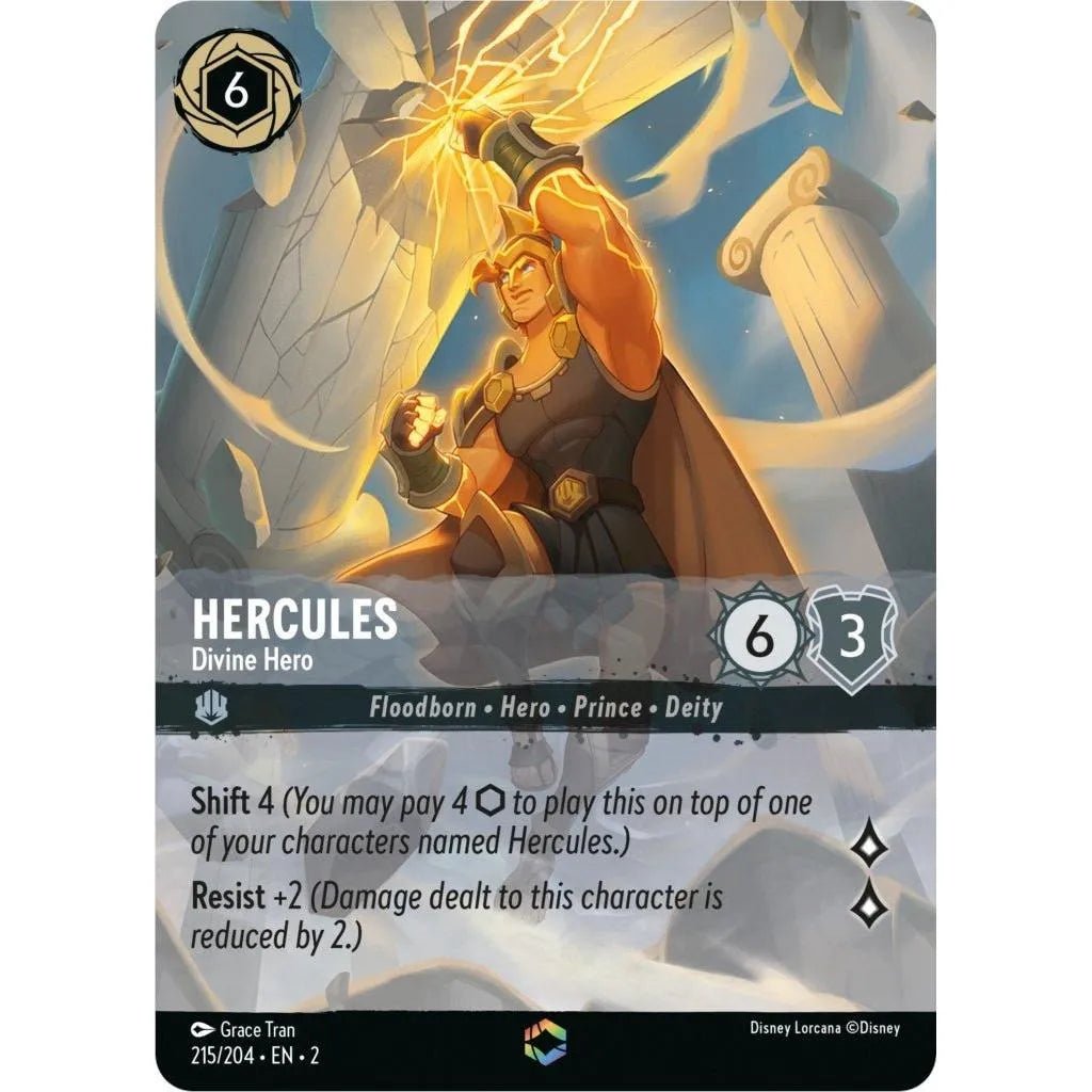 Hercules - Divine Hero (Enchanted) (215/204) (Rise of the Floodborn) in Malta | LAB7