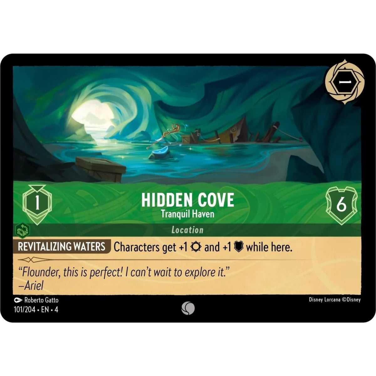 Hidden Cove - Tranquil Haven (101/204) (Ursula's Return) in Malta | LAB7