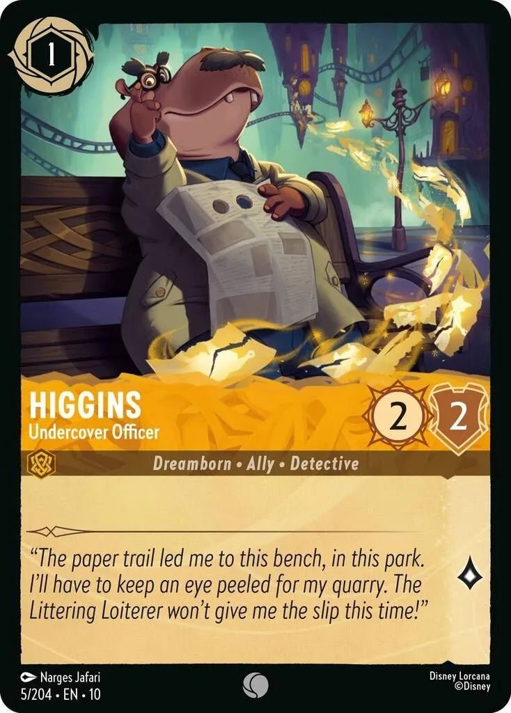 Higgins - Undercover Officer (5/204) (Whispers in the Well) in Malta | LAB7