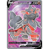 Hisuian Arcanine V (Full Art) (179/195) (SWSH12: Silver Tempest) in Malta | LAB7
