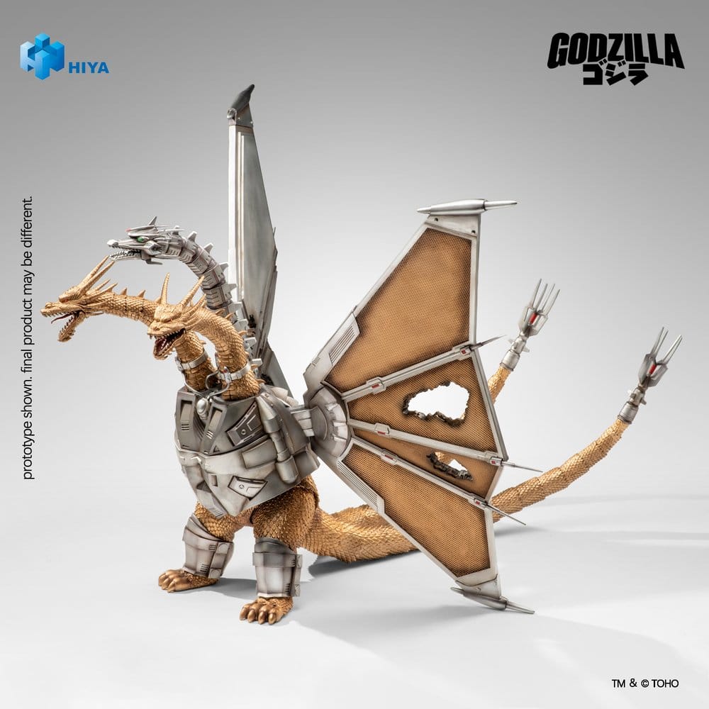 HIYA Toys Godzilla vs. King Ghidorah Exquisite Basic Battle Damaged Mecha King Ghidorah Action Figure (33 cm) in Malta | LAB7