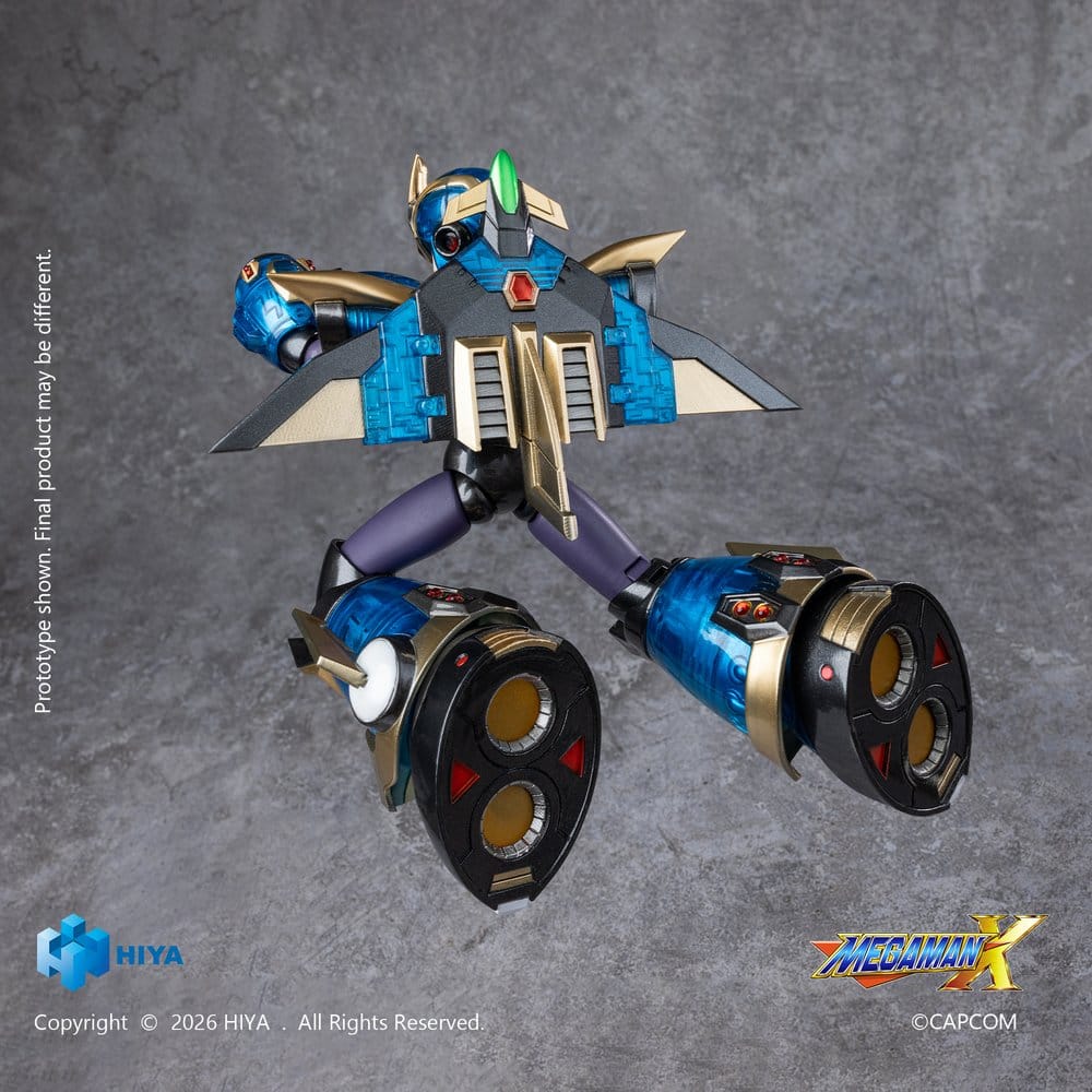HIYA Toys Mega Man X Exquisite Basic X Ultimate Armor Version Action Figure (16 cm) in Malta | LAB7