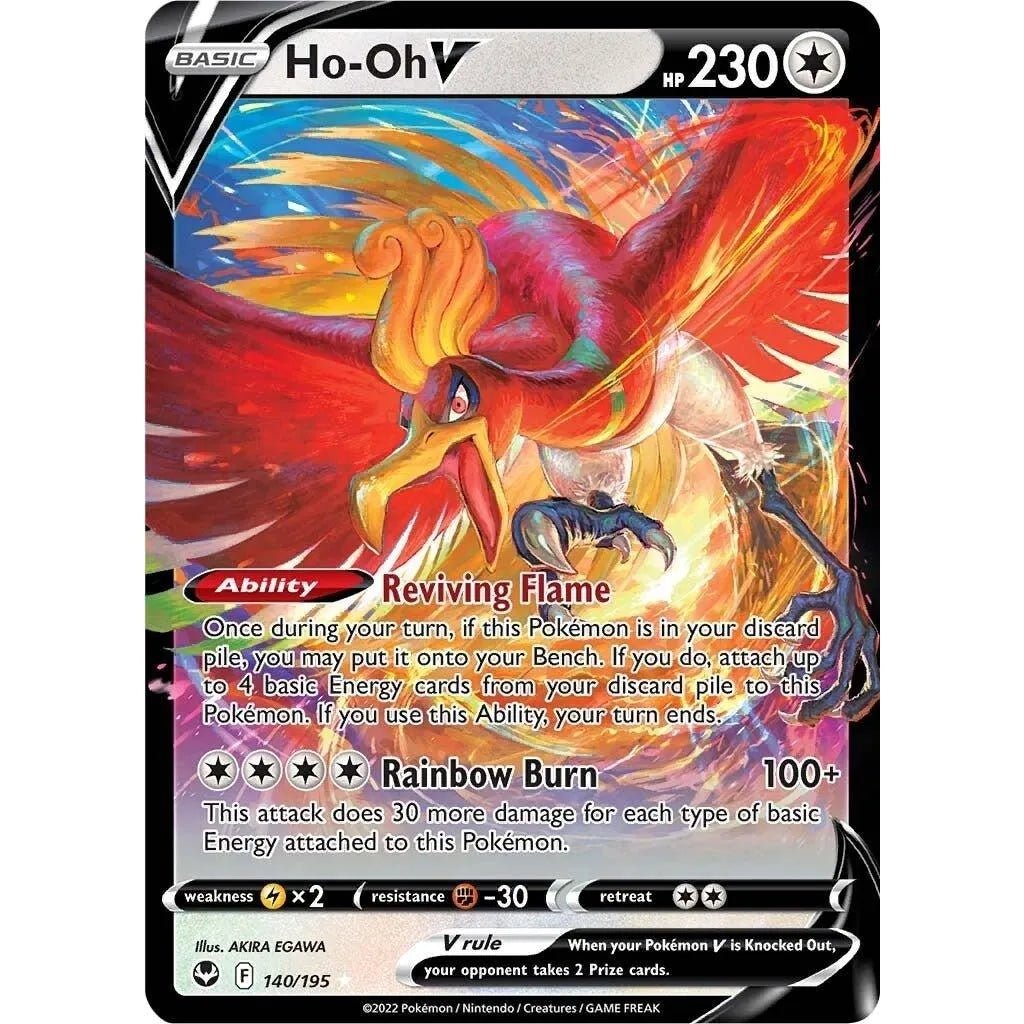 Ho-Oh V (140/195) (SWSH12: Silver Tempest) in Malta | LAB7