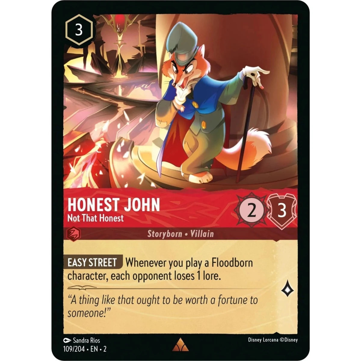 Honest John - Not That Honest (109/204) (Rise of the Floodborn) in Malta | LAB7
