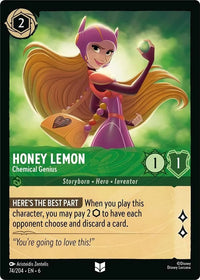 Honey Lemon - Chemical Genius (74/204) (Azurite Sea) in Malta | LAB7