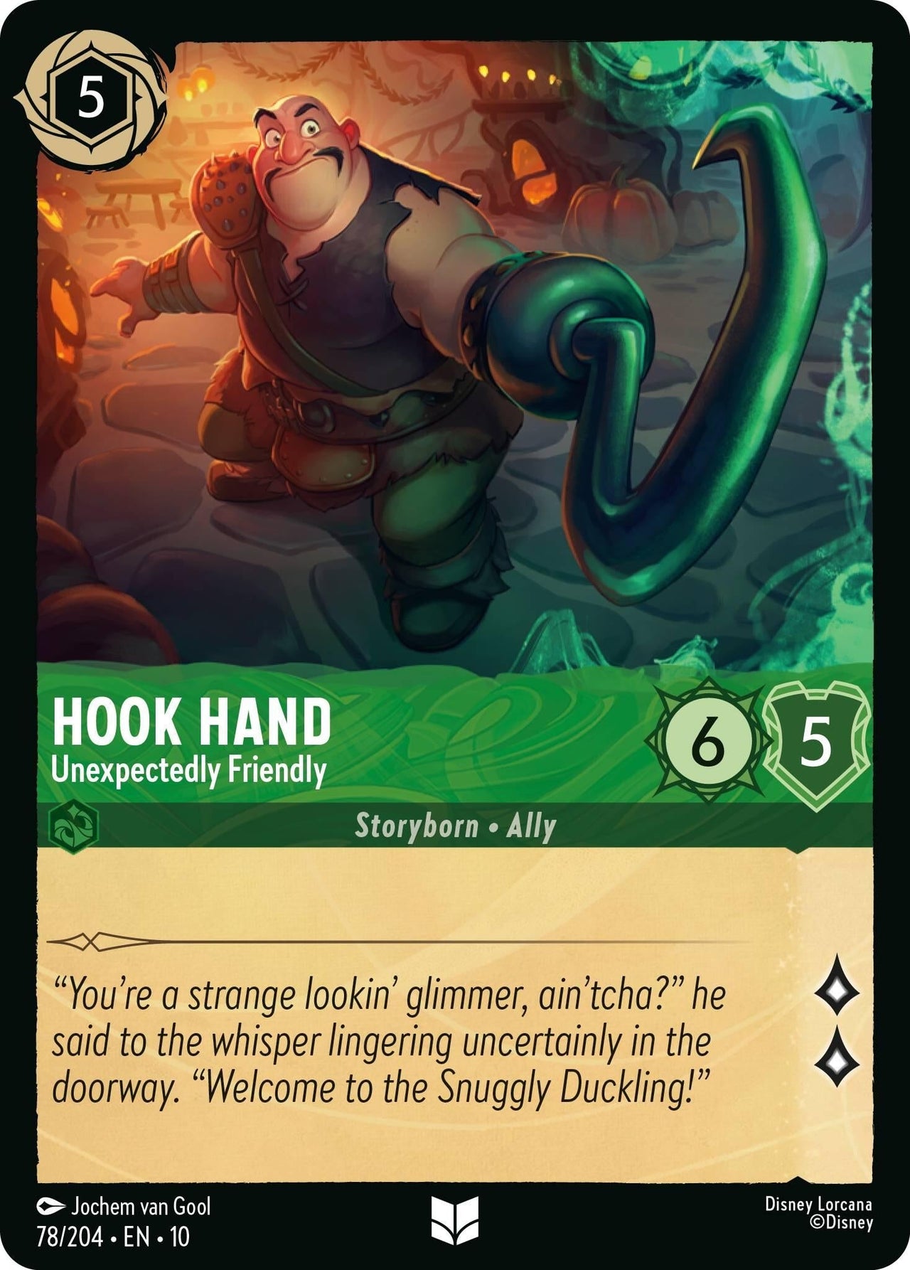 Hook Hand - Unexpectedly Friendly (78/204) (Whispers in the Well) in Malta | LAB7
