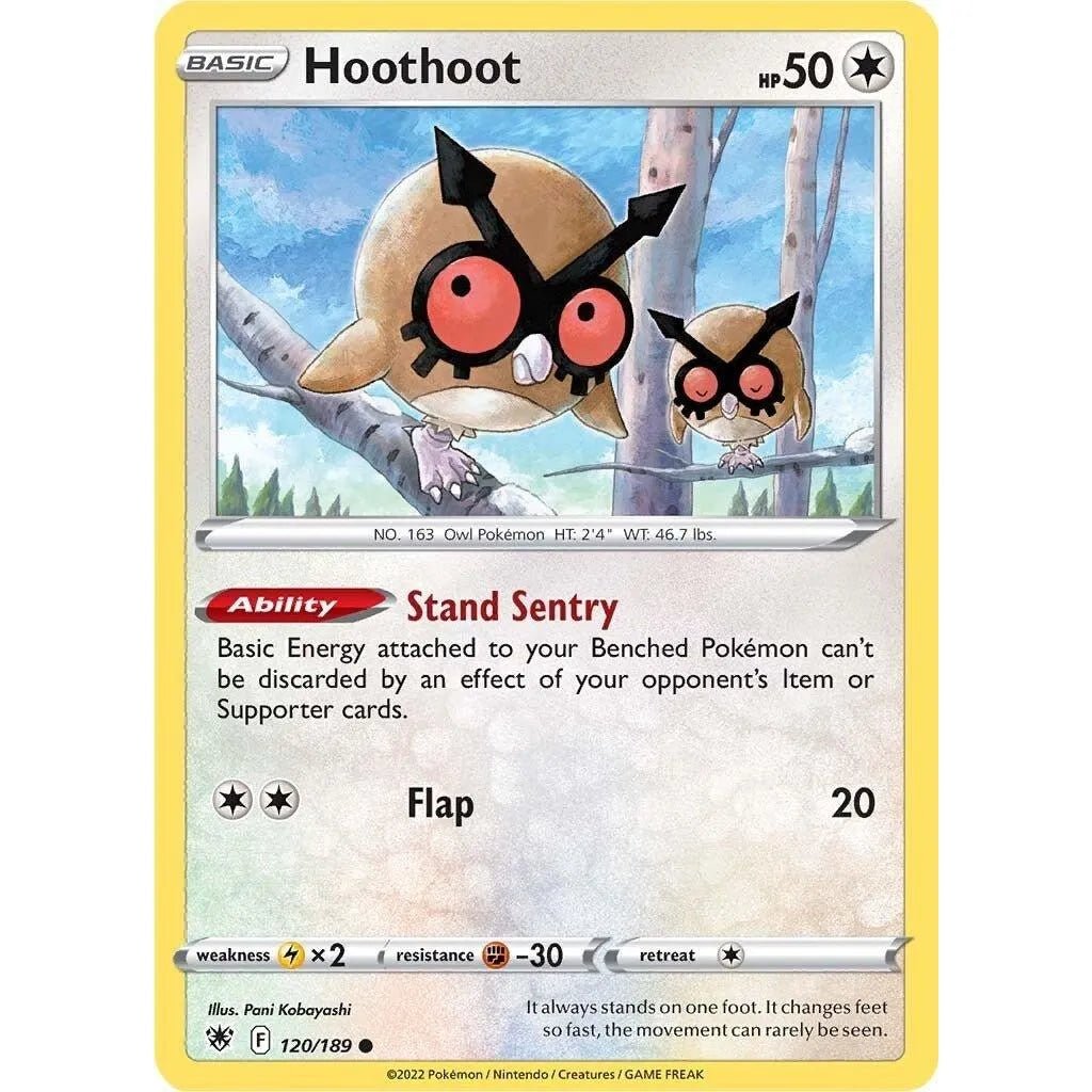 Hoothoot (120/189) (SWSH10: Astral Radiance) in Malta | LAB7