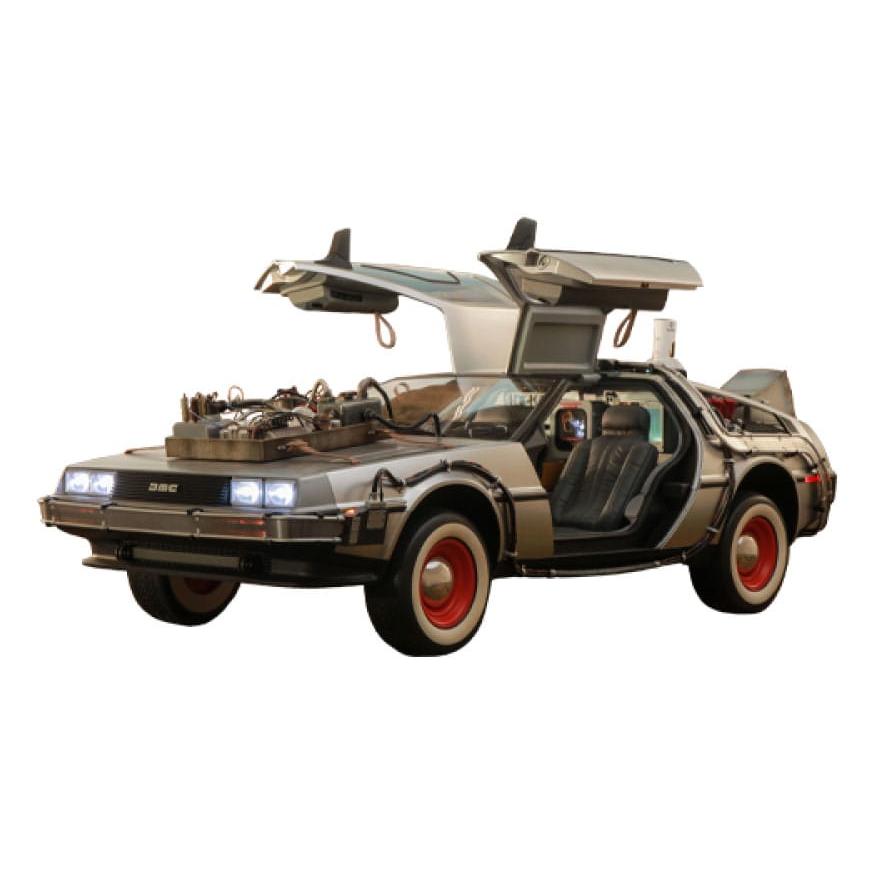 Hot Toys Back to the Future III Movie Masterpiece Vehicle 1/6 DeLorean Time Machine 72 cm in Malta | LAB7