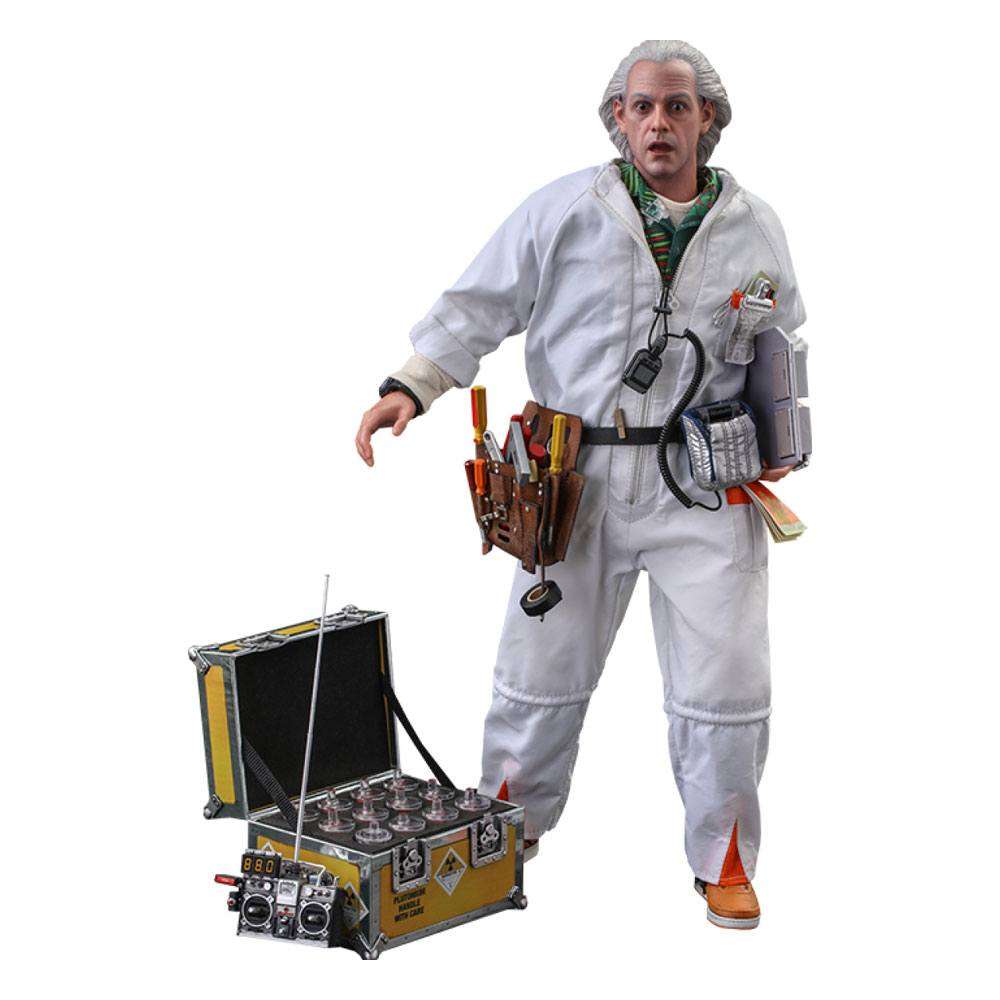 Hot Toys Back To The Future Movie Masterpiece Action Figure 1/6 Doc Brown (Deluxe Version) 30 cm by LAB7 Malta, Europe
