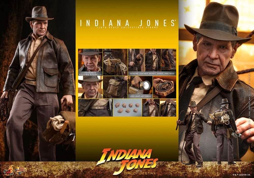 Hot Toys Indiana Jones Movie Masterpiece Action Figure 1/6 Indiana Jones in Malta | LAB7