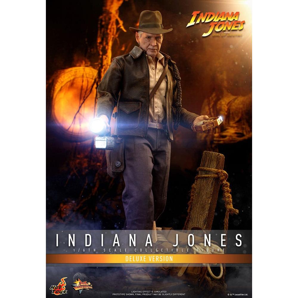 Hot Toys Indiana Jones Movie Masterpiece Action Figure 1/6 Indiana Jones (Deluxe Version) 30 cm in Malta | LAB7