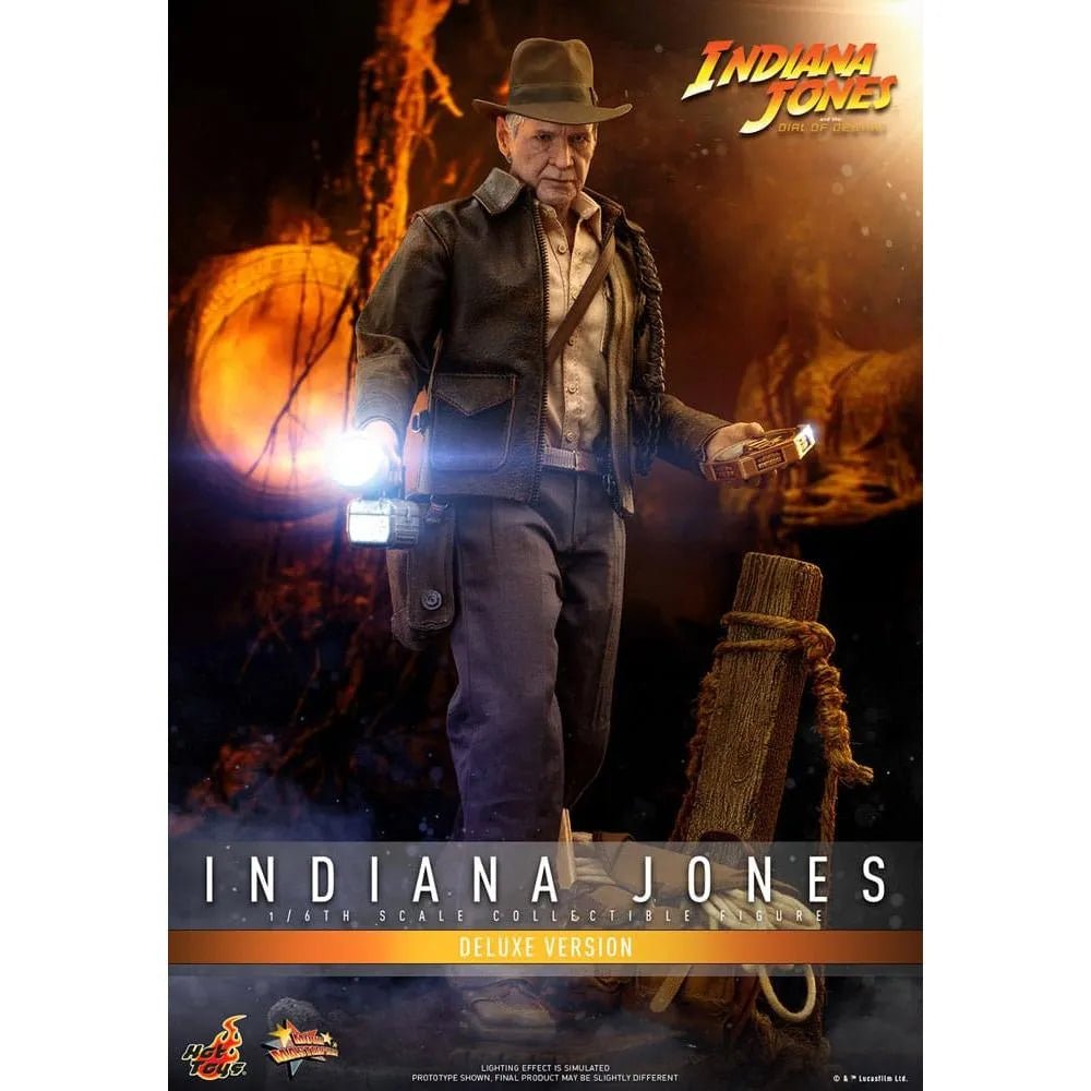 Hot Toys Indiana Jones Movie Masterpiece Action Figure 1/6 Indiana Jones (Deluxe Version) 30 cm in Malta | LAB7