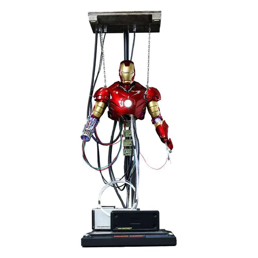 Hot Toys Iron Man Movie Masterpiece Action Figure 1/6 Iron Man Mark III (Construction Version) 39 cm in Malta | LAB7