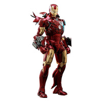 Hot Toys Iron Man Movie Masterpiece Series Diecast Action Figure 1/6 Iron Man Mark III (2.0) 32 cm in Malta | LAB7
