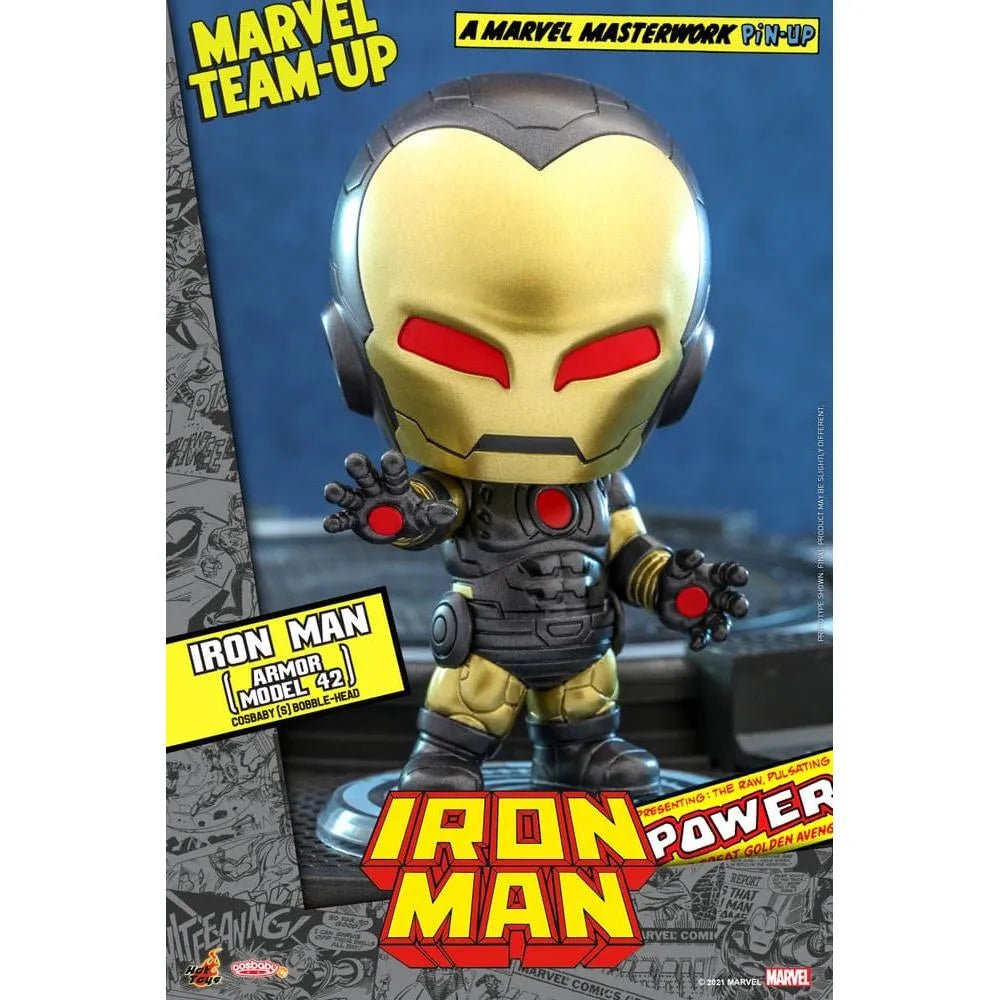 Hot Toys Marvel Comics – Cosbaby Mini Figure Iron Man (Armor Model 42) 10cm in Malta | LAB7