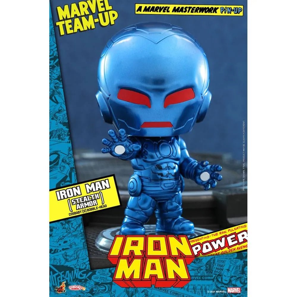 Hot Toys Marvel Comics – Cosbaby Mini Figure Iron Man (Stealth Armor) 10cm in Malta | LAB7
