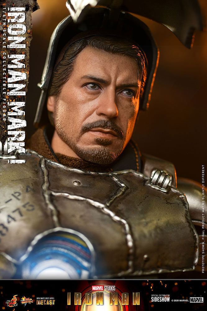 Hot Toys Marvel Iron Man Mark I Movie Masterpiece Figure 30cm by LAB7 Malta, Europe